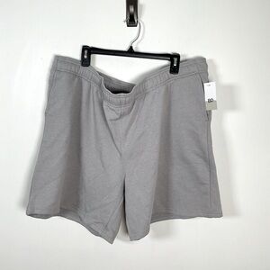 BP Men's‎ Fleece Shorts with drawstring elastic waist Size 3XL 7" Inseam NWT